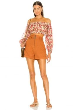 Lovers And Friends Bosworth Top In Emory Tropical Print -LOVERS AND FRIENDS Shop LOVF WS2088 V4