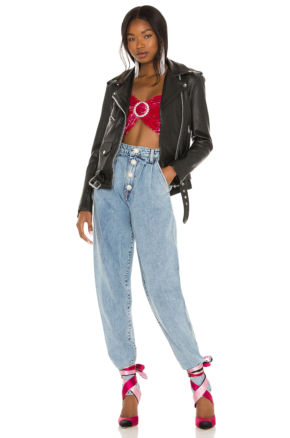 Lovers And Friends Kimora Top In Magenta Pink 6 Lovers And Friends Kimora Top In Magenta Pink - Image 4