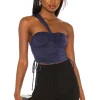 Lovers And Friends Savannah Top In Navy -LOVERS AND FRIENDS Shop LOVF WS2164 V1