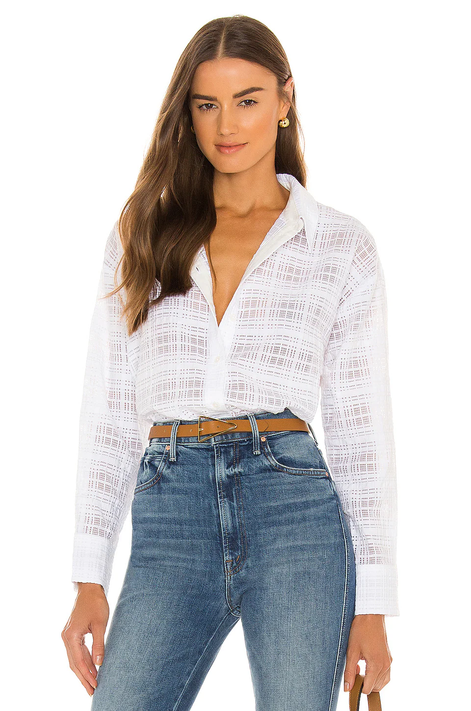 Lovers And Friends Amila Top In White