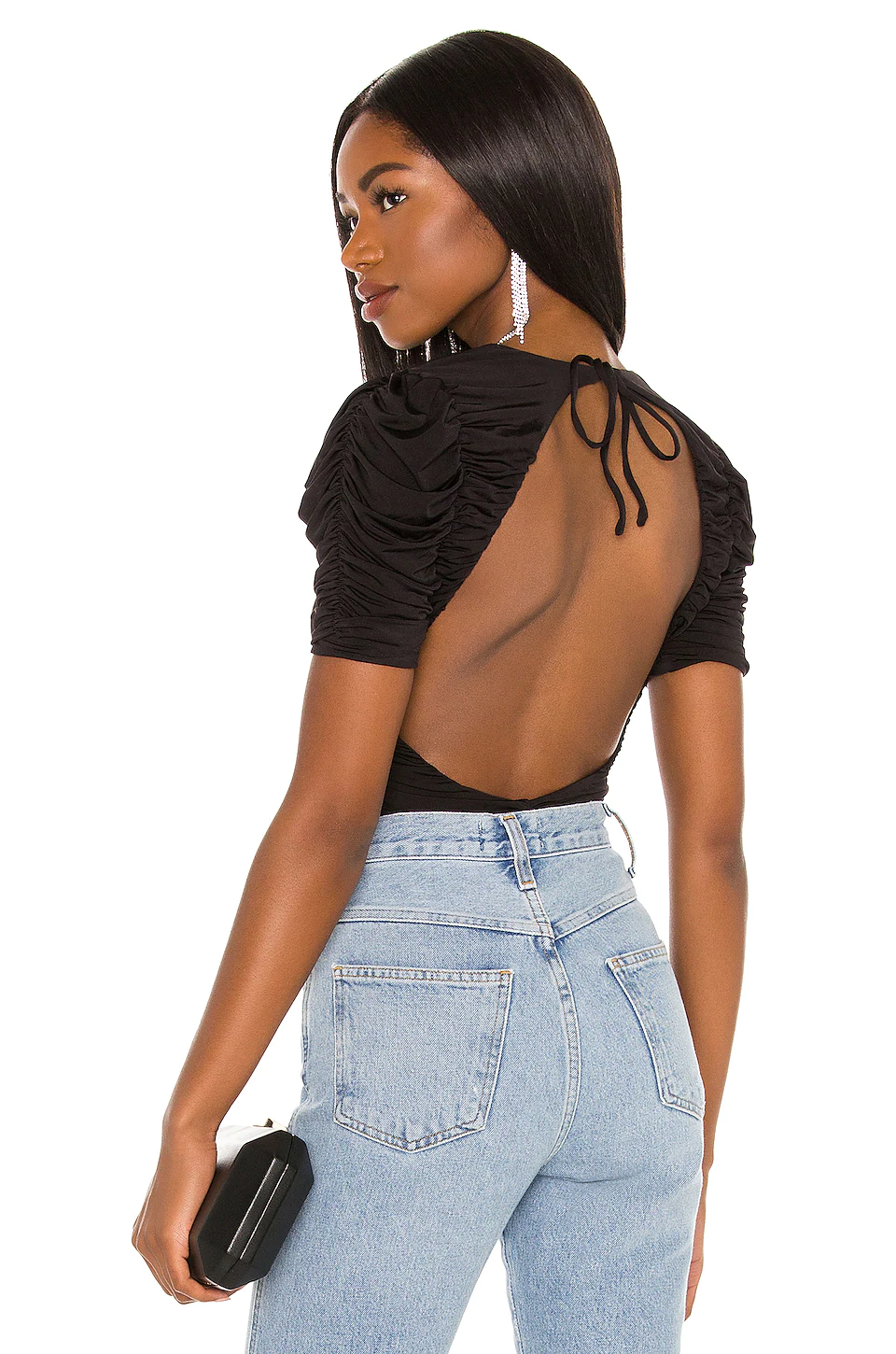 Lovers And Friends Novah Bodysuit In Black