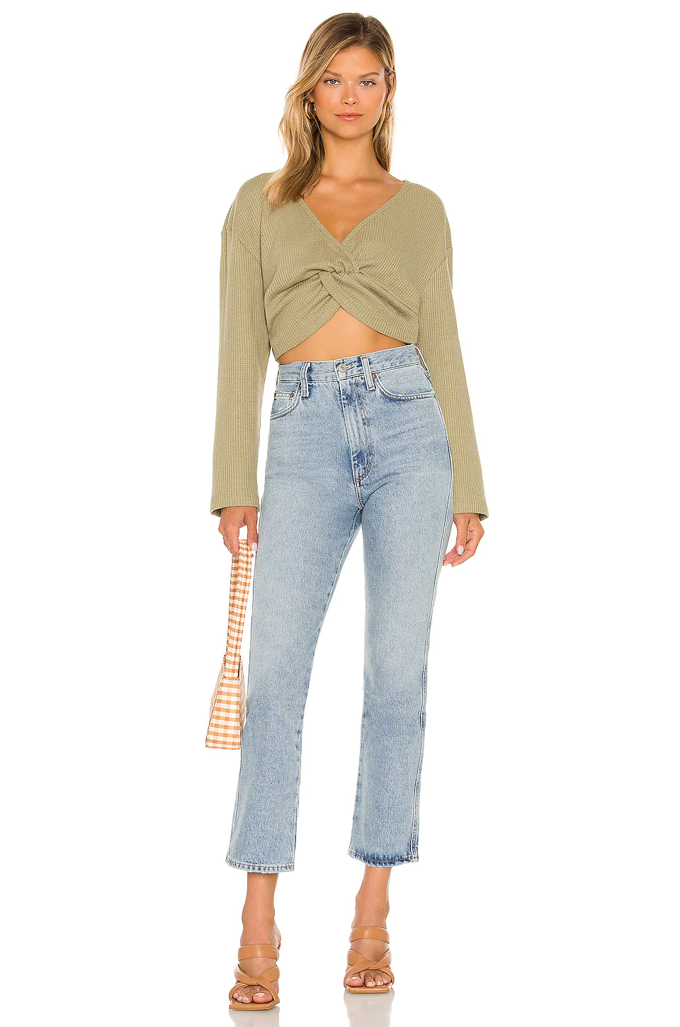 Lovers And Friends Isabel Top In Olive Green 6 Lovers And Friends Isabel Top In Olive Green - Image 4