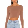 Lovers And Friends Blake Top In Brown 1 Lovers And Friends Blake Top In Brown -LOVERS AND FRIENDS Shop LOVF WS2219 V1