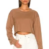 Lovers And Friends Laguna Top In Warm Taupe -LOVERS AND FRIENDS Shop LOVF WS2229 V1