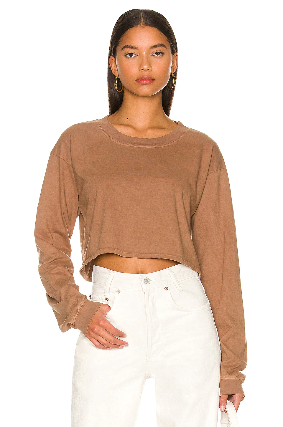 Lovers And Friends Laguna Top In Warm Taupe