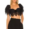 Lovers And Friends Chiara Top In Black -LOVERS AND FRIENDS Shop LOVF WS2233 V1