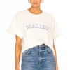 Lovers And Friends Raglan Short Sleeve Sweatshirt In Malibu 1 Lovers And Friends Raglan Short Sleeve Sweatshirt In Malibu -LOVERS AND FRIENDS Shop LOVF WS2266 V1