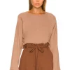 Lovers And Friends Pauline Top In Tan -LOVERS AND FRIENDS Shop LOVF WS2275 V1