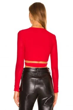 Lovers And Friends Camila Top In Red -LOVERS AND FRIENDS Shop LOVF WS2290 V3