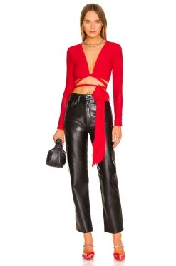 Lovers And Friends Camila Top In Red -LOVERS AND FRIENDS Shop LOVF WS2290 V4