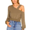 Lovers And Friends Rosaline Top In Olive Green -LOVERS AND FRIENDS Shop LOVF WS2293 V1