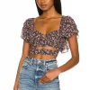 Lovers And Friends Sylviana Top In Martine Bloom Floral -LOVERS AND FRIENDS Shop LOVF WS2299 V1