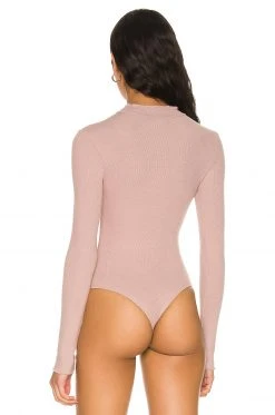 Lovers And Friends Abrielle Bodysuit In Soft Mauve -LOVERS AND FRIENDS Shop LOVF WS2318 V4