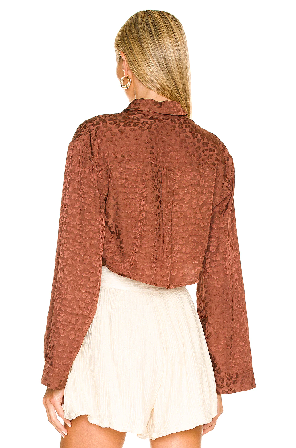 Lovers And Friends Cheyanne Button Up In Coffee Brown In Coffee Brown 5 Lovers And Friends Cheyanne Button Up In Coffee Brown In Coffee Brown - Image 3