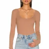 Lovers And Friends Noah Top In Tan -LOVERS AND FRIENDS Shop LOVF WS2352 V1