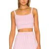 Lovers And Friends Haivyn Cable Top In Pink -LOVERS AND FRIENDS Shop LOVF WS2365 V1