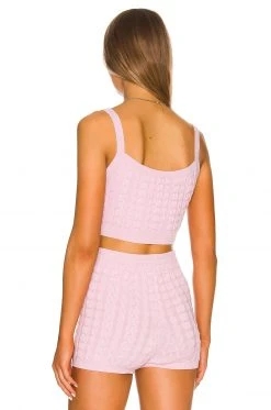 Lovers And Friends Haivyn Cable Top In Pink 8 Lovers And Friends Haivyn Cable Top In Pink -LOVERS AND FRIENDS Shop LOVF WS2365 V3