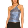 Lovers And Friends Rosie Cropped Tank Top In Electric Blue -LOVERS AND FRIENDS Shop LOVF WS2366 V1
