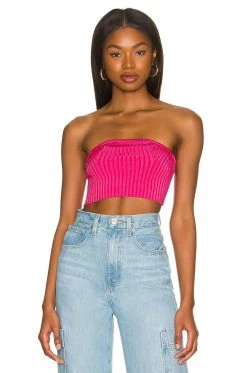 Lovers And Friends Ean Tube Top In Magenta