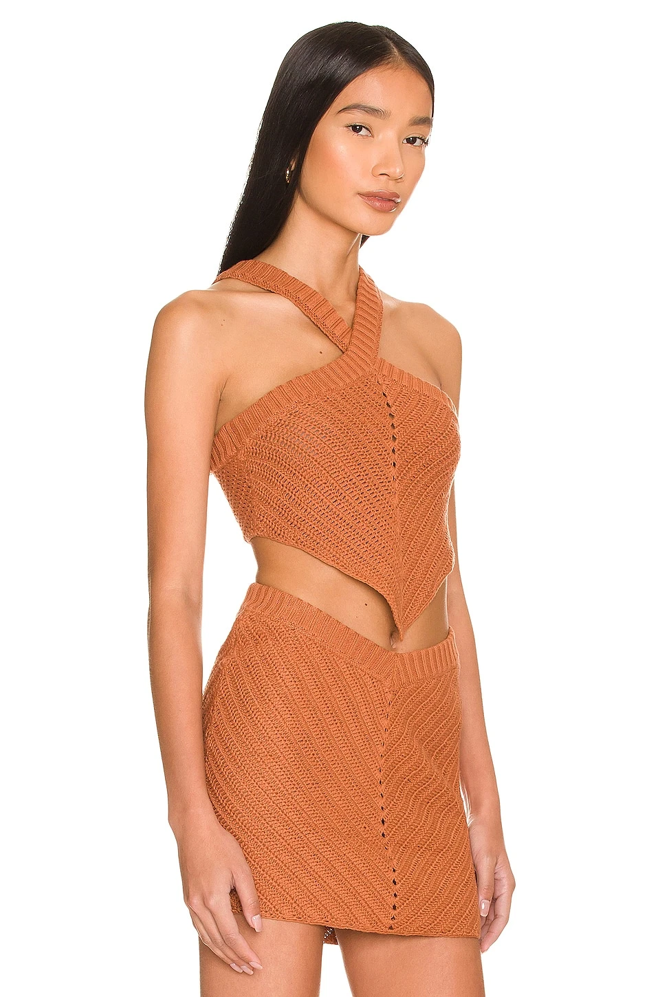 Lovers And Friends Malik Crochet Top In Cocoa Brown 4 Lovers And Friends Malik Crochet Top In Cocoa Brown - Image 2