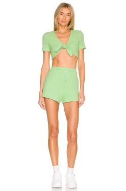 Lovers And Friends Annette Top In Fern Green 9 Lovers And Friends Annette Top In Fern Green -LOVERS AND FRIENDS Shop LOVF WS2382 V4