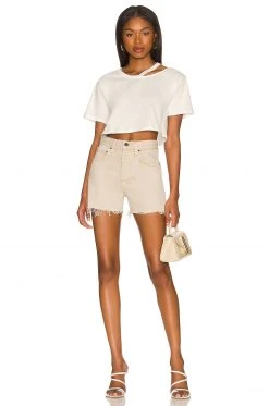 Lovers And Friends Everton Tee In White -LOVERS AND FRIENDS Shop LOVF WS2385 V4