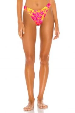 Lovers And Friends Kolbie Bottom In Sunset Tie Dye