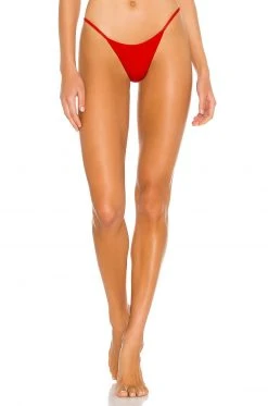 Lovers And Friends Worth It Bikini Bottom In Red