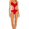 Lovers And Friends Fortune One Piece In Chili Pepper -LOVERS AND FRIENDS Shop LOVF WX683 V1