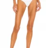 Lovers And Friends Cashel High Waist Bottom In White -LOVERS AND FRIENDS Shop LOVF WX749 V1