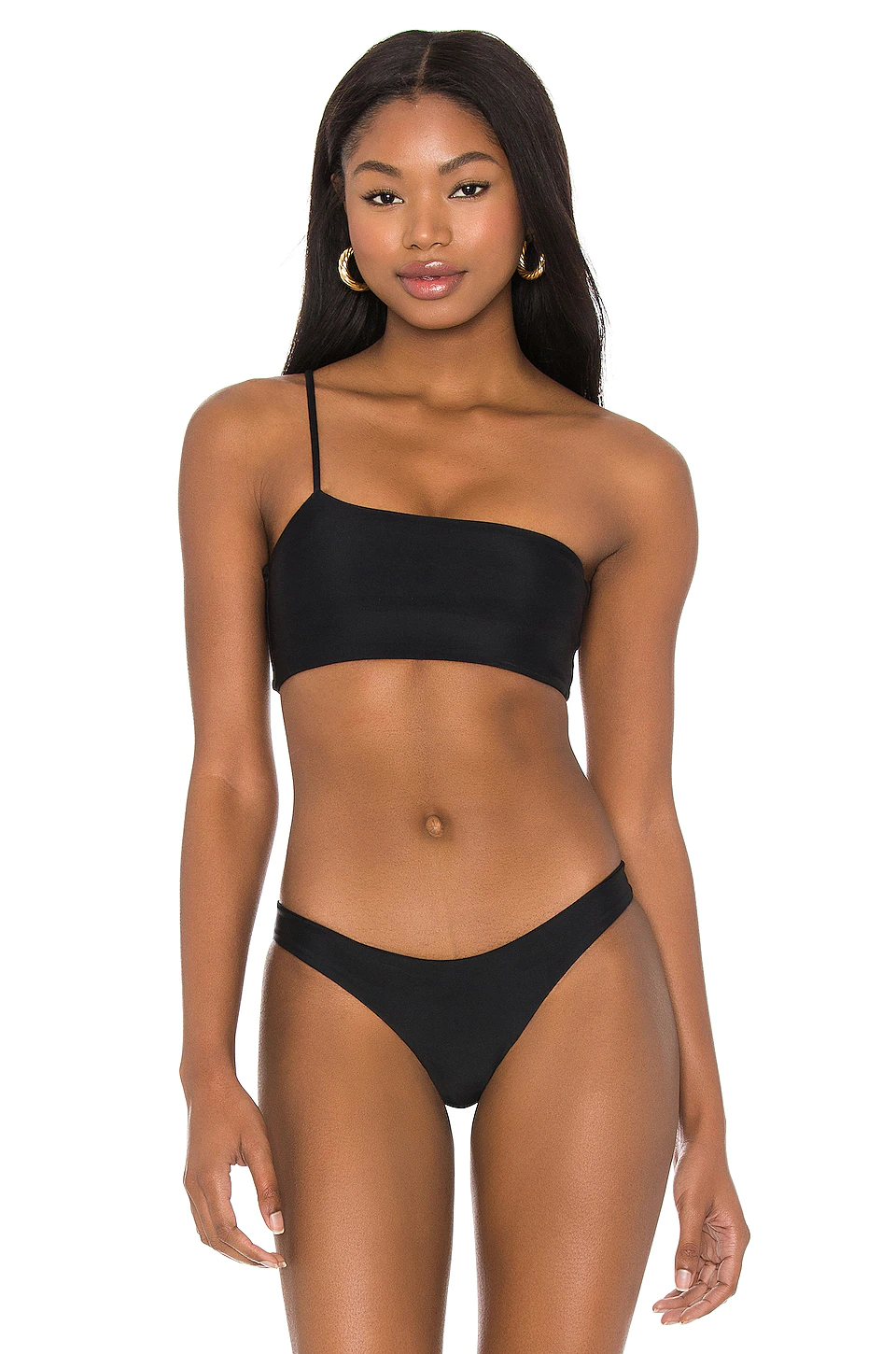 Lovers And Friends Cyan Top In Black