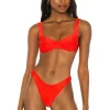 Lovers And Friends Zisa Top In Red -LOVERS AND FRIENDS Shop LOVF WX831 V1