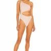 Lovers And Friends Donnie One Piece In Cream -LOVERS AND FRIENDS Shop LOVF WX901 V1