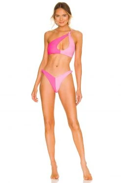 Lovers And Friends Jordy Top In Tonal Pink -LOVERS AND FRIENDS Shop LOVF WX923 V4