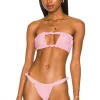 Lovers And Friends Coy Top In Pink -LOVERS AND FRIENDS Shop LOVF WX971 V1